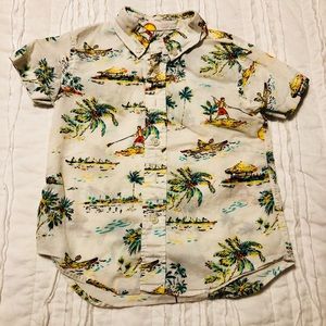 Crew Cuts tropical shirt